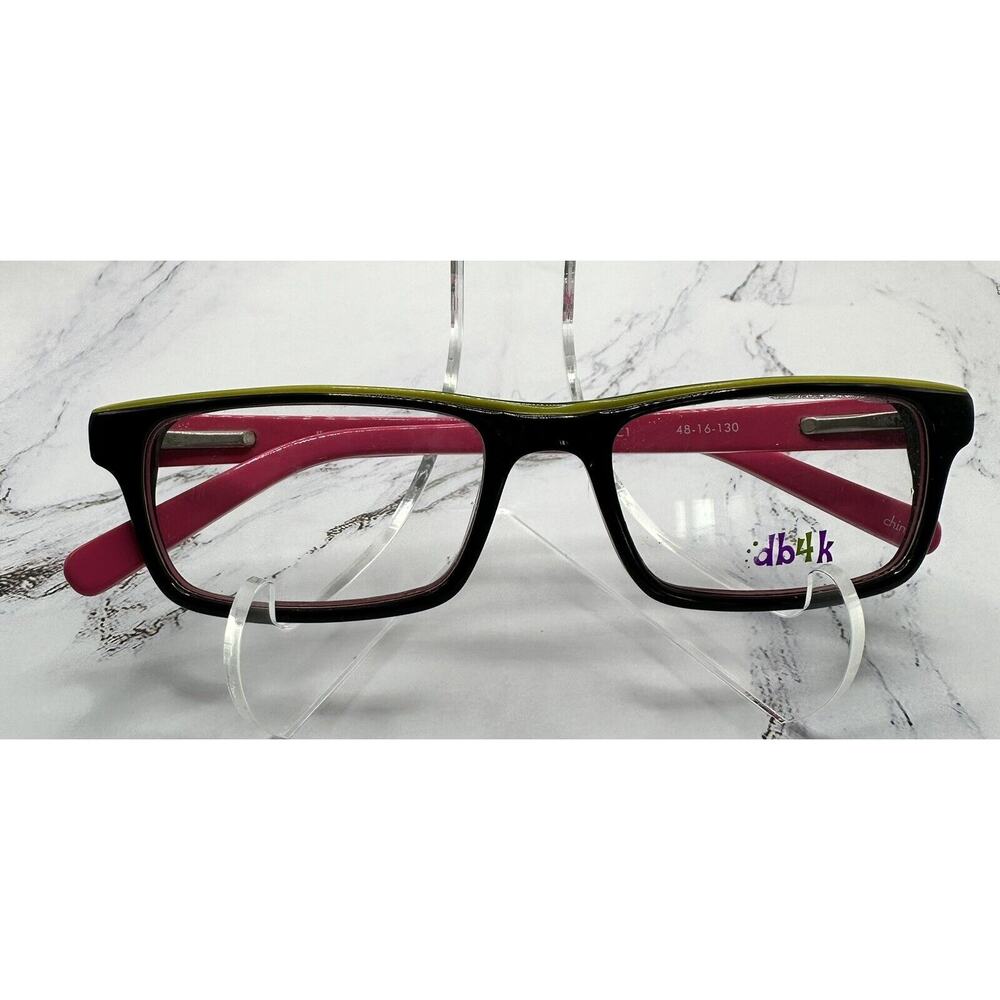 DB4K By Europa-Kids Frames-Honor RollC1-Blck/Lime/Bubblegum-48-16-130 New w/Case